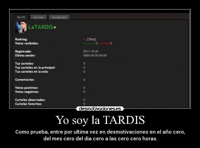 Yo soy la TARDIS -