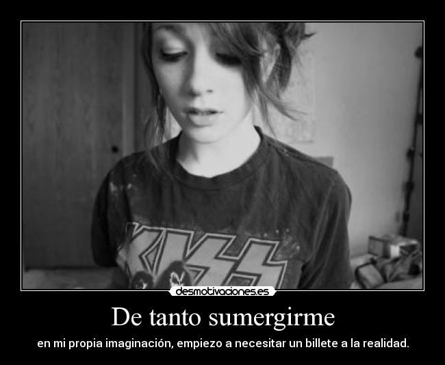 De tanto sumergirme - 