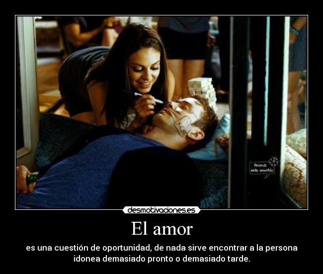 El amor -