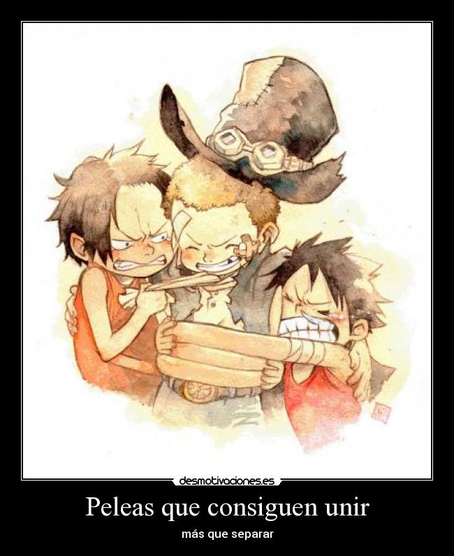 Peleas que consiguen unir - más que separar