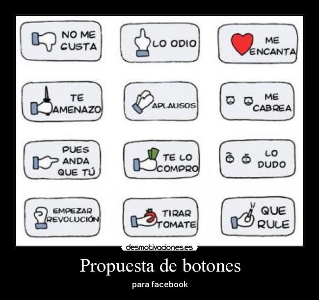 Propuesta de botones -