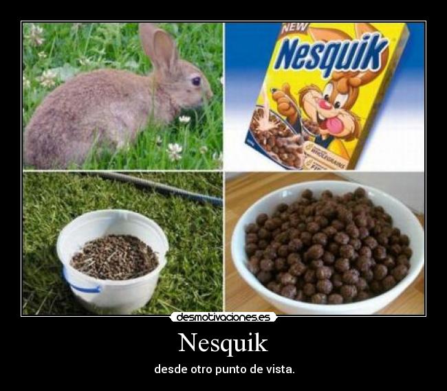 Nesquik - desde otro punto de vista.