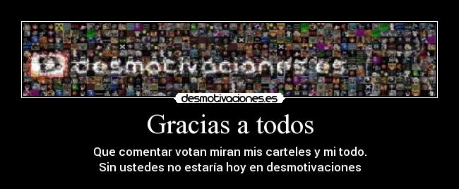 Gracias a todos -