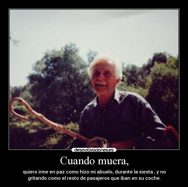 Cuando muera, - 