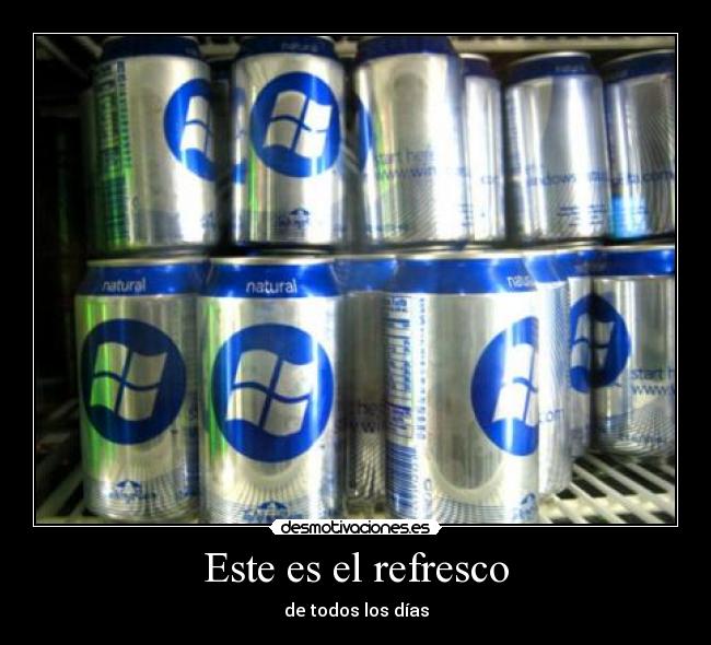 Este es el refresco - de todos los días