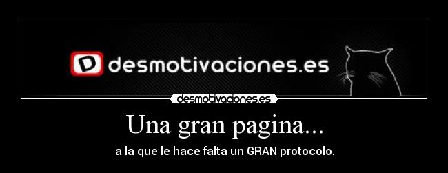 carteles desmotivaciones canis wachiturros protocolo falta desmotivaciones