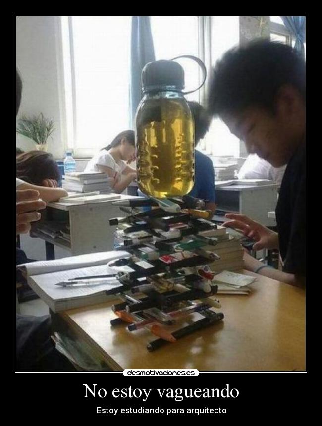 No estoy vagueando -