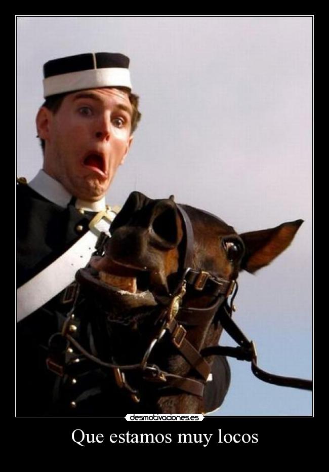 Que estamos muy locos - 