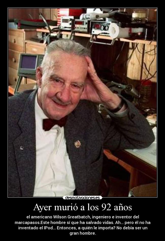 Ayer murió a los 92 años - 