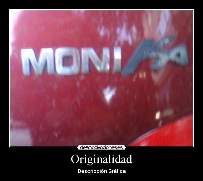 Originalidad - Descripción Gráfica