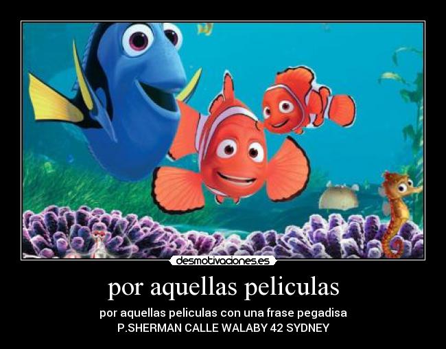 por aquellas peliculas -
