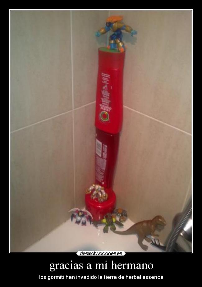 gracias a mi hermano - los gormiti han invadido la tierra de herbal essence
