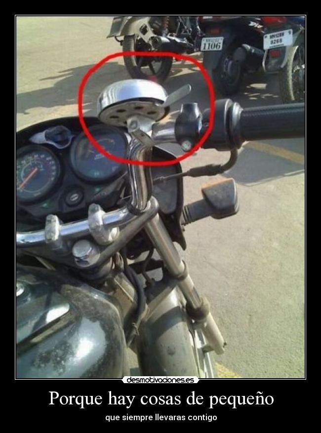 Porque hay cosas de pequeño -