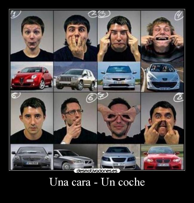 Una cara - Un coche - 