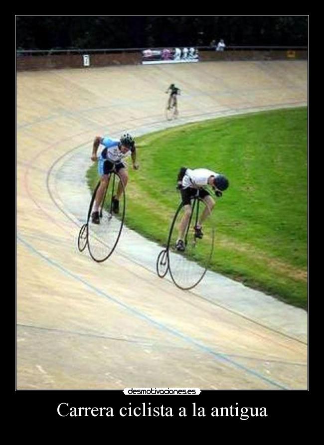 Carrera ciclista a la antigua - 