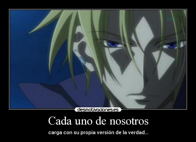 Cada uno de nosotros -