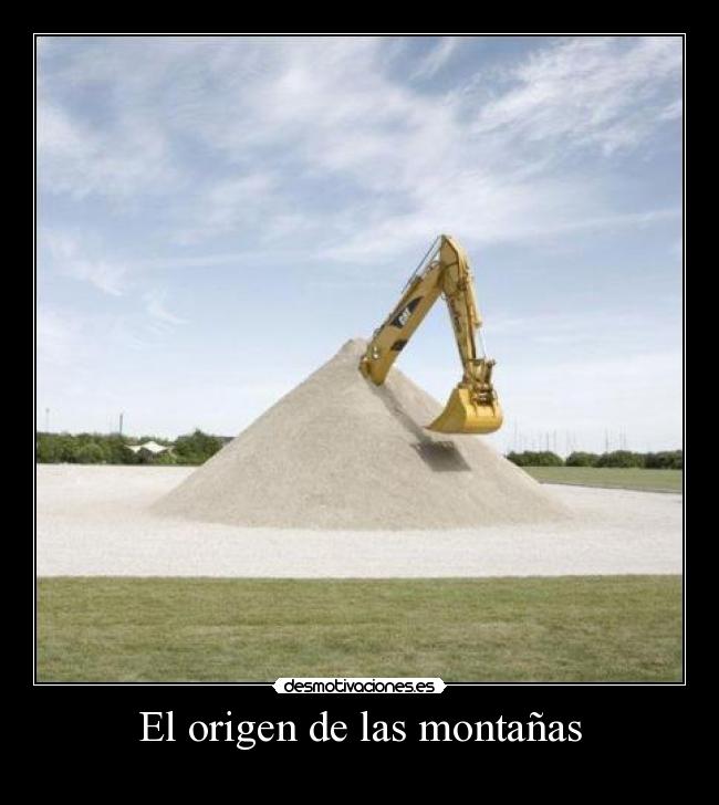 El origen de las montañas - 