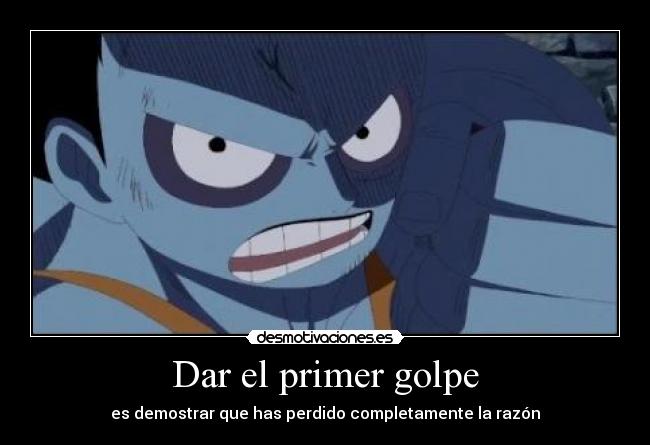 carteles one piece elclanviral luffy nigthmare dar primer golpe demostrar perder razon completamente desmotivaciones