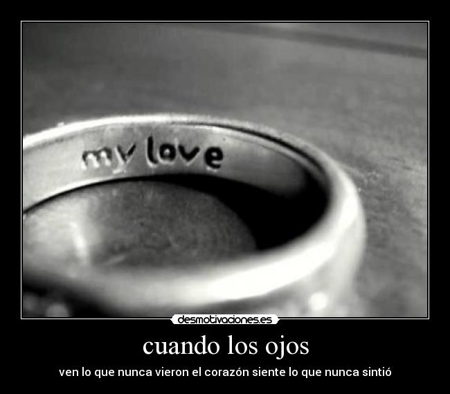 cuando los ojos - 