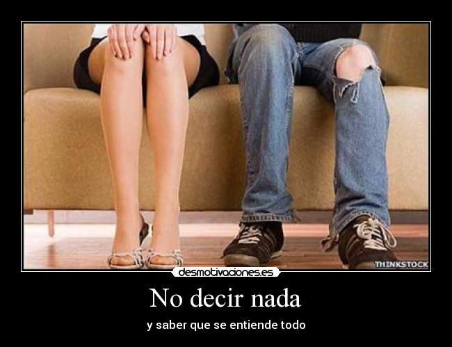 No decir nada - 