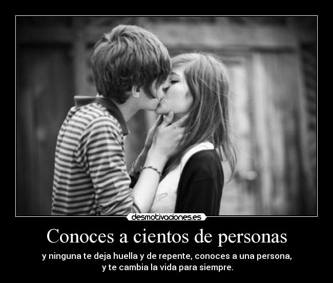 Conoces a cientos de personas - 