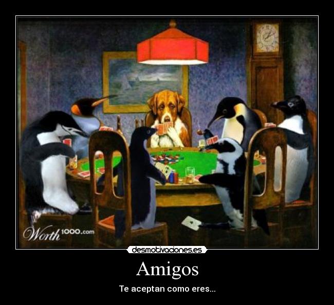 Amigos - Te aceptan como eres...