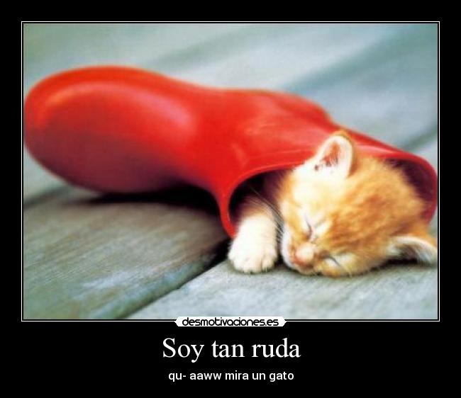 Soy tan ruda - 