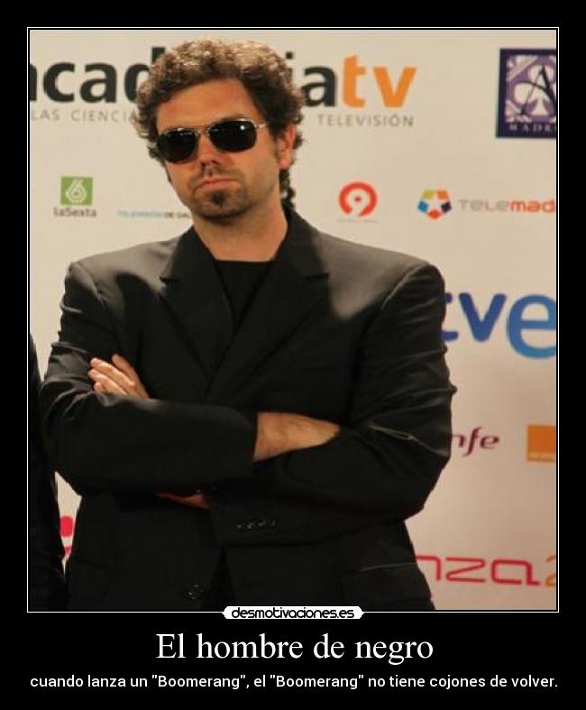 El hombre de negro -