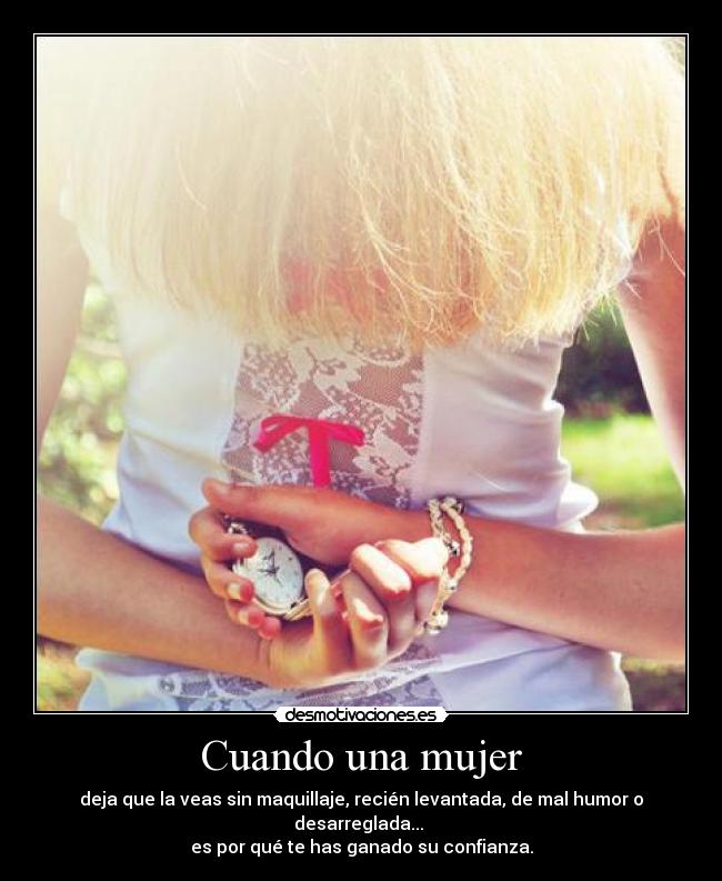 Cuando una mujer - 