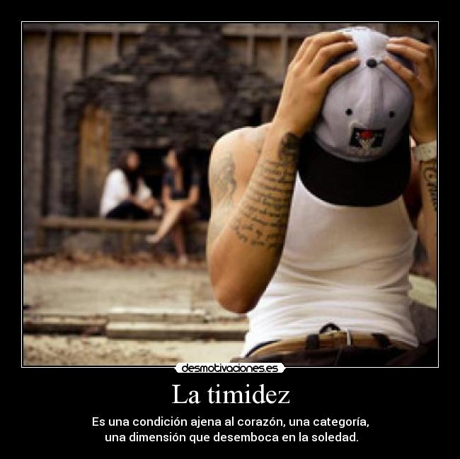 La timidez -