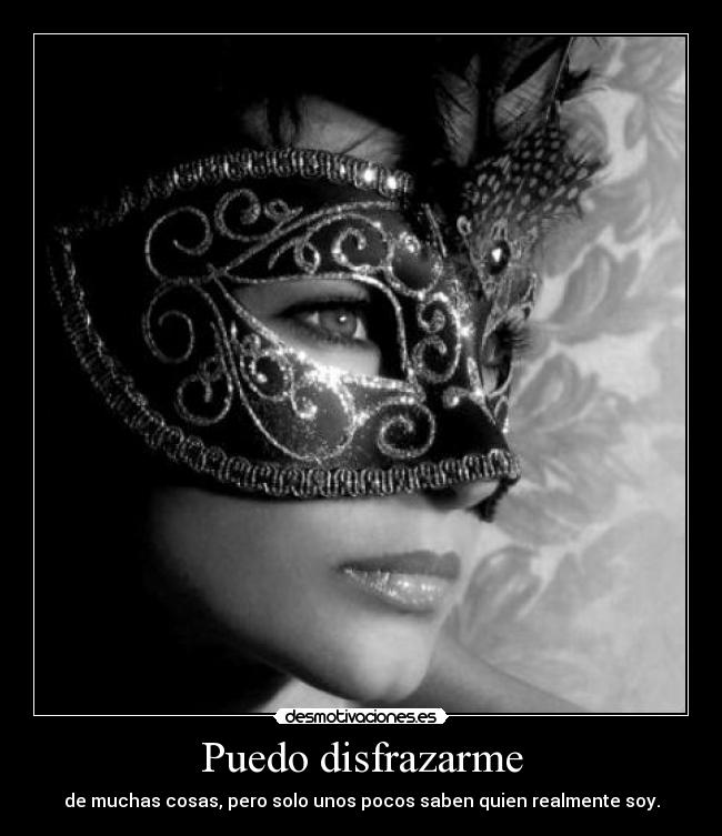 Puedo disfrazarme -