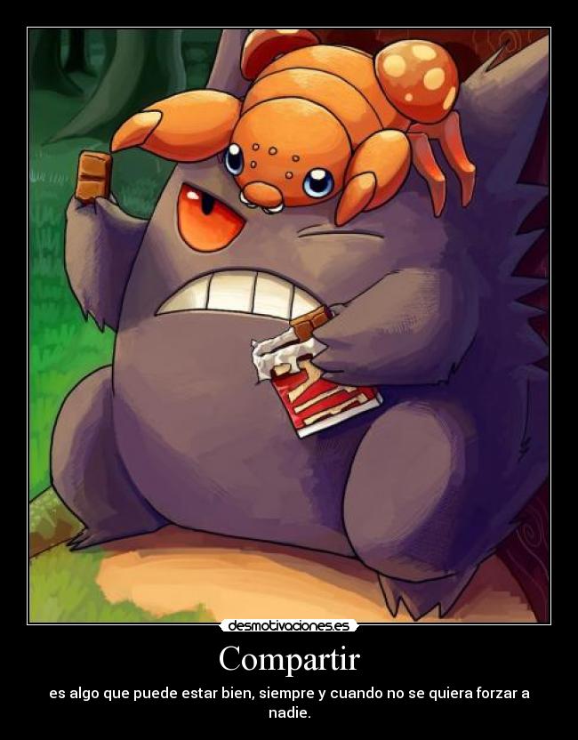 carteles ferdo gengar paras desmotivaciones