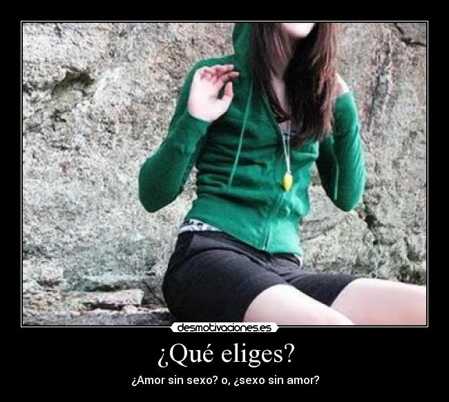 ¿Qué eliges? -