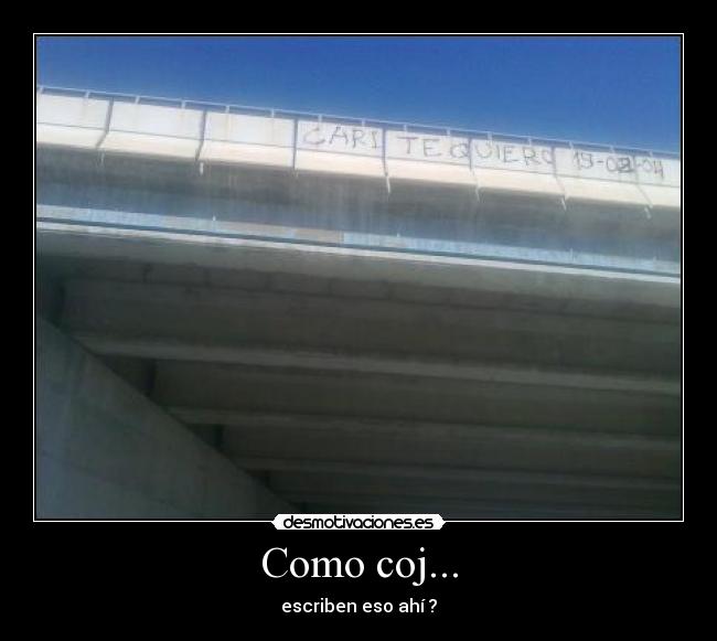 Como coj... - 