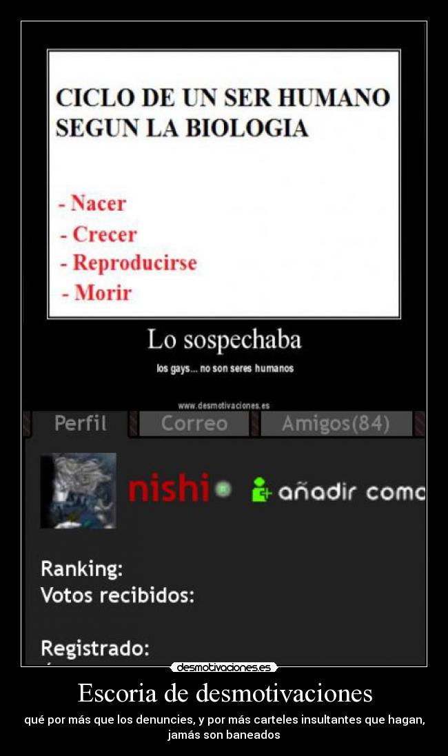 Escoria de desmotivaciones -