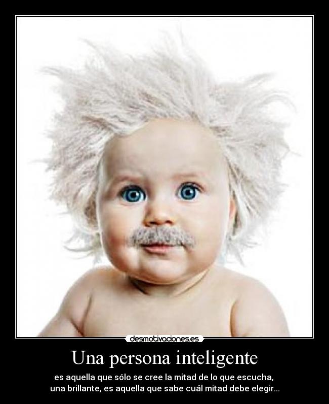 Una persona inteligente - 