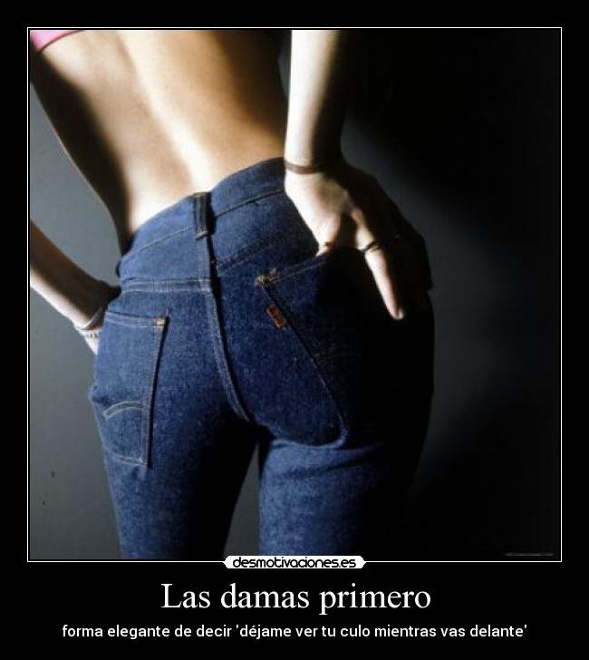 Las damas primero -