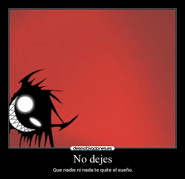 No dejes - 
