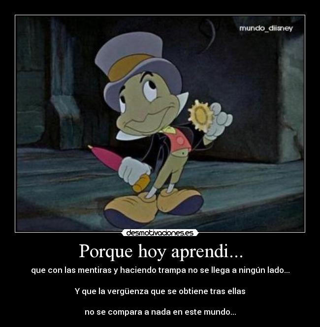 Porque hoy aprendi... - 