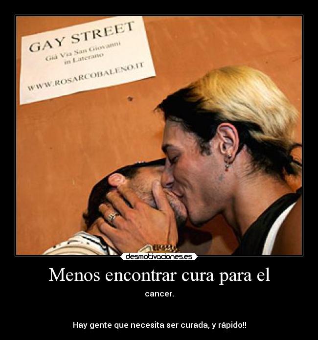 Menos encontrar cura para el -