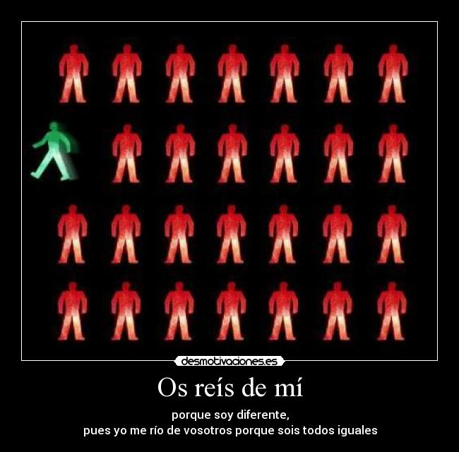 carteles different desmotivaciones