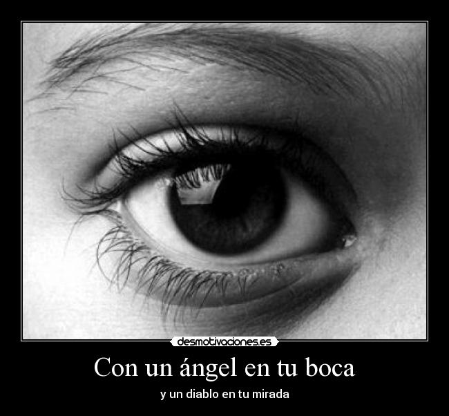 Con un ángel en tu boca -