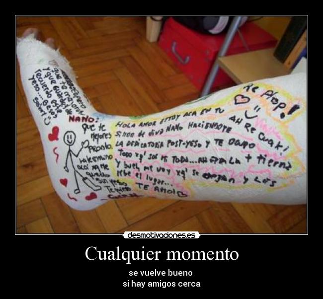 Cualquier momento -