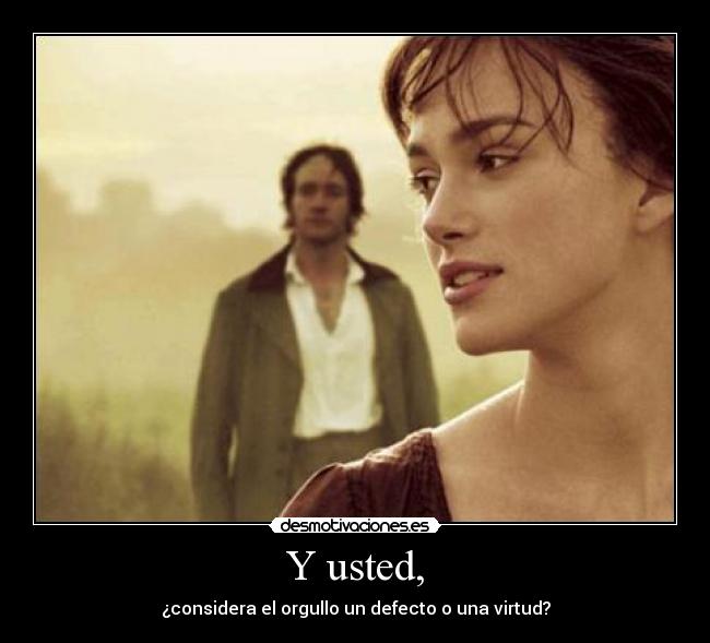 Y usted, -