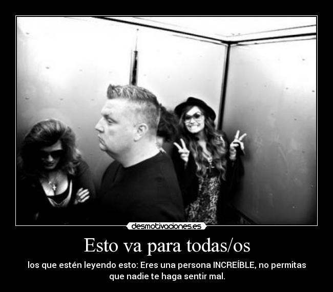 Esto va para todas/os - 