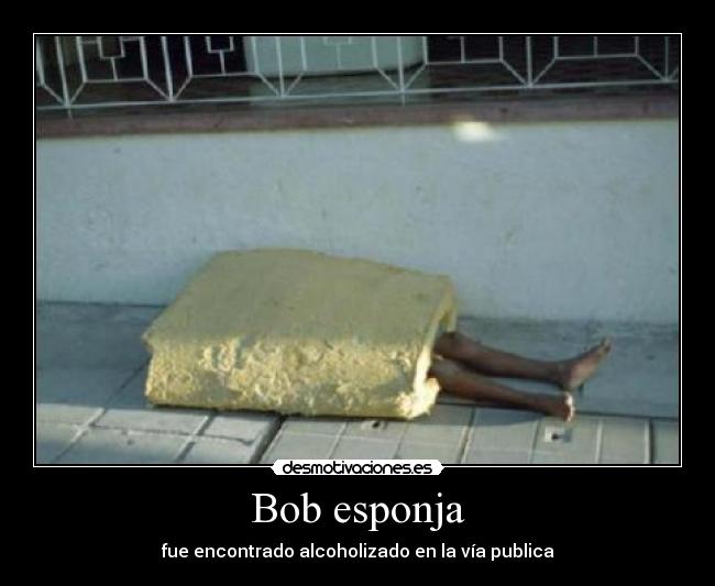 Bob esponja -