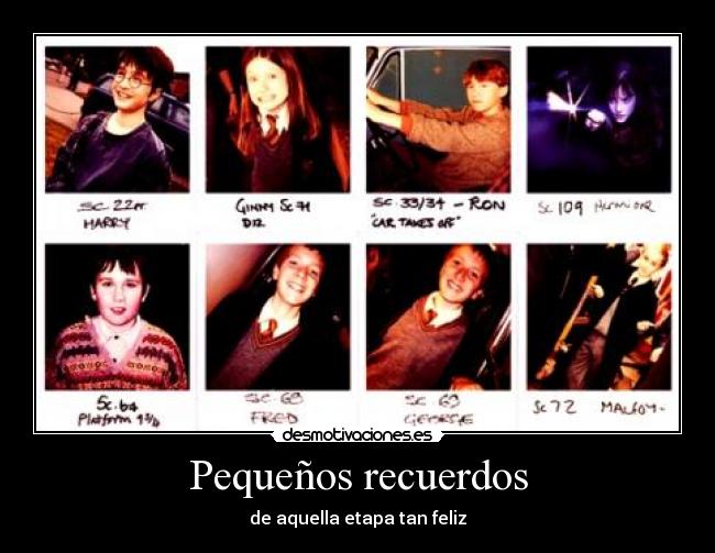 Pequeños recuerdos - 