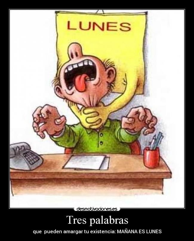 Tres palabras - 