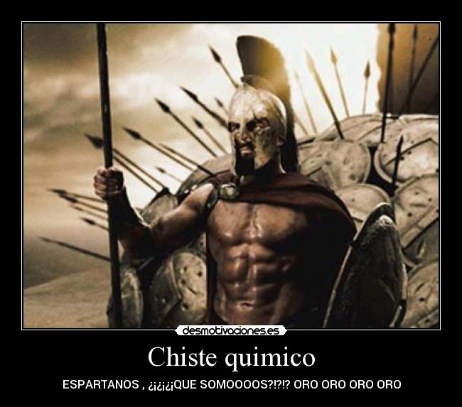 Chiste quimico - 