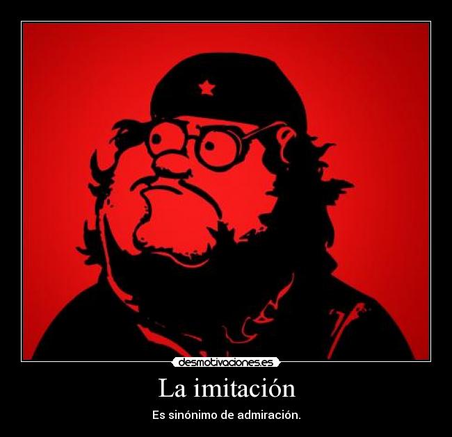 La imitación -